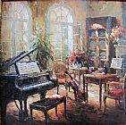 Musical Canvas Paintings - musical instruments